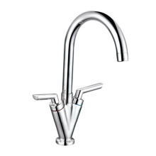 2020 Hot sales europe china commercial double sink brass kitchen faucets